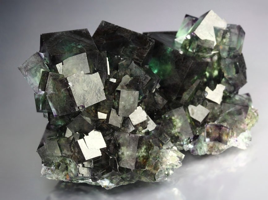 FLUORITE with PHANTOMS