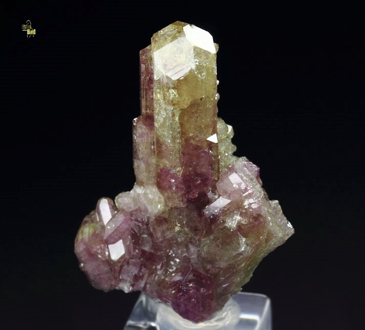 gemmy bi-color VESUVIANITE 