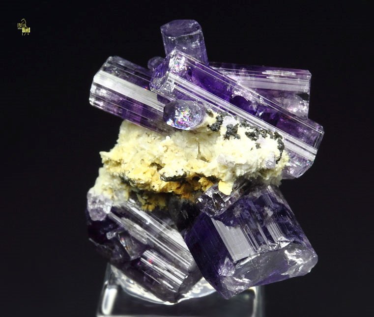 gem FLUORAPATITE bi-terminated