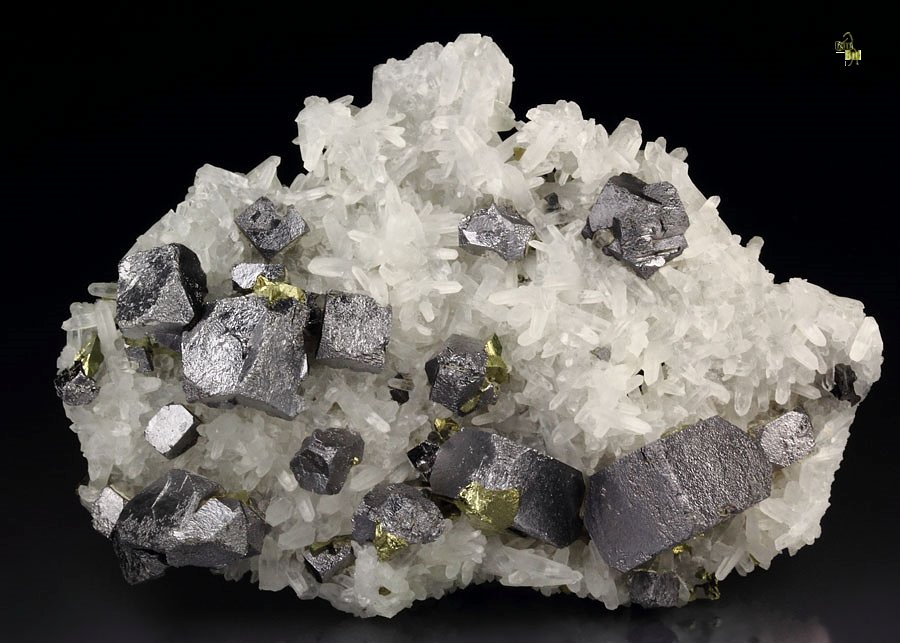 GALENA, CHALCOPYRITE, QUARTZ