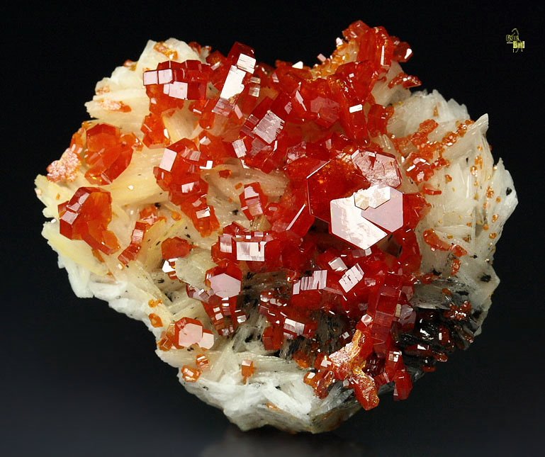 gemmy VANADINITE, BARYTE