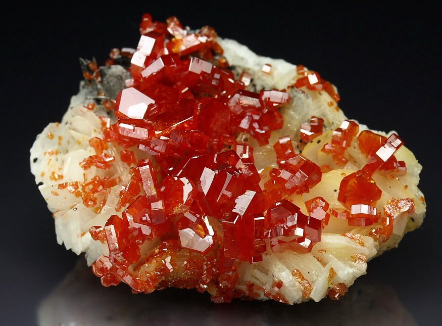 gemmy VANADINITE, BARYTE