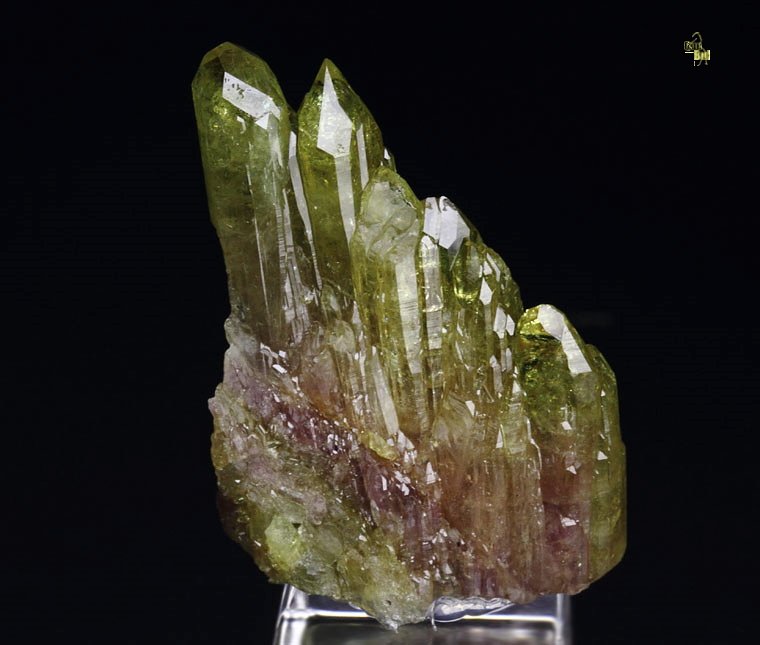 gem VESUVIANITE bi-color