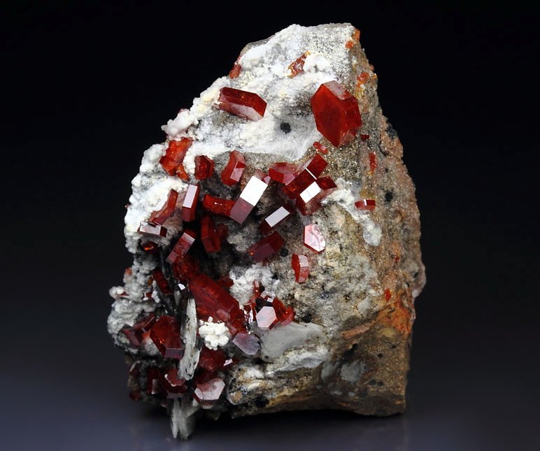 gemmy VANADINITE, BARYTE