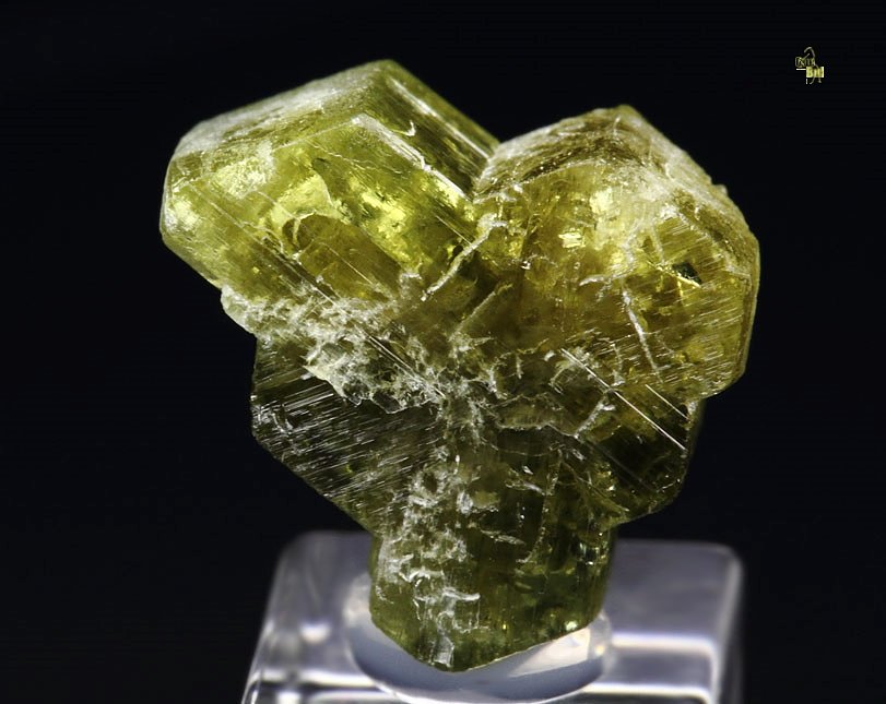 gemmy CHRYSOBERYL twinned