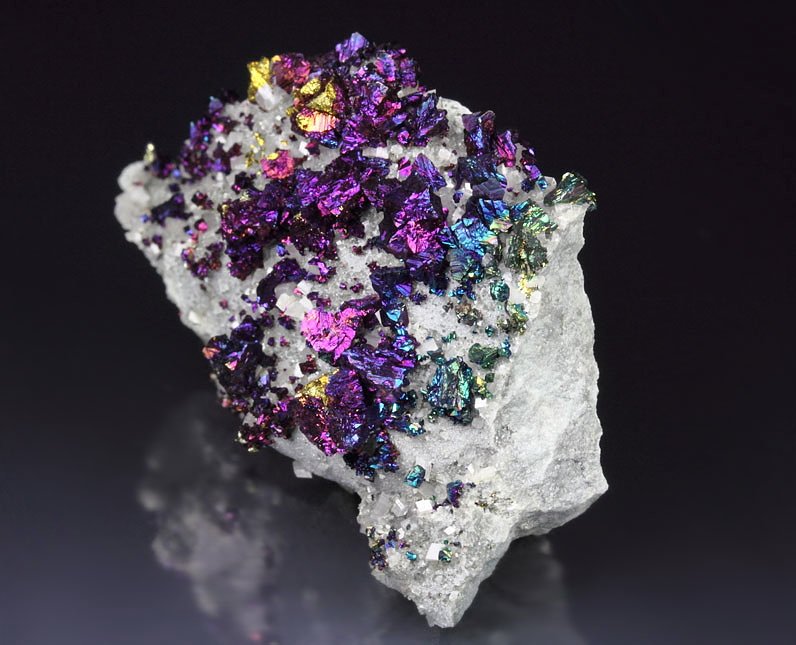 iridescent CHALCOPYRITE