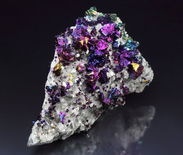 iridescent CHALCOPYRITE