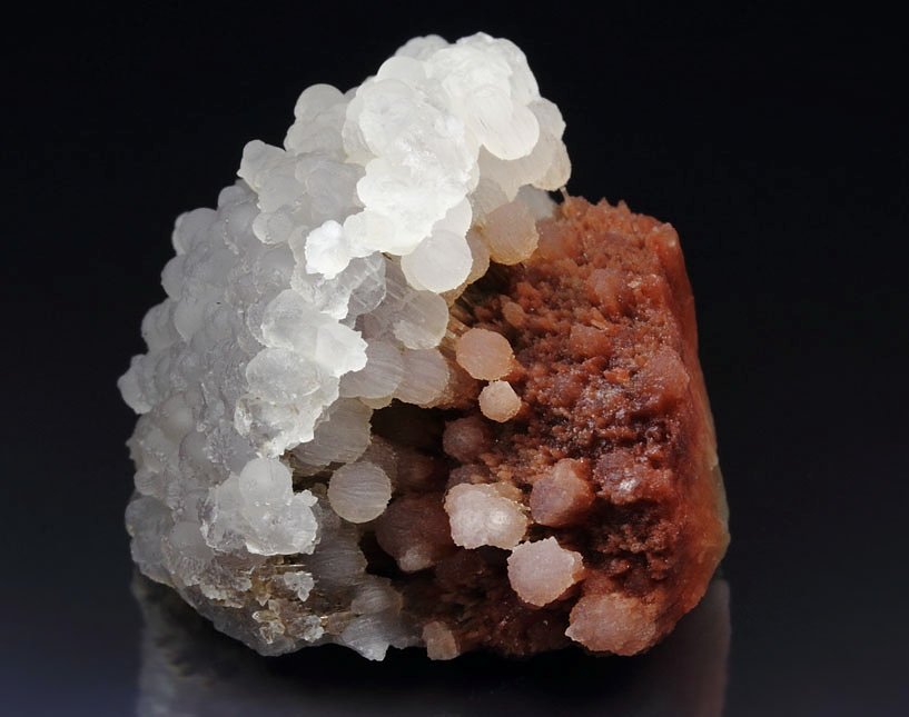 orange SCOLECITE, CHALCEDONY