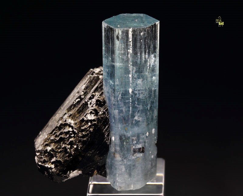 gem BERYL var. AQUAMARINE, TOURMALINE var. SCHORL