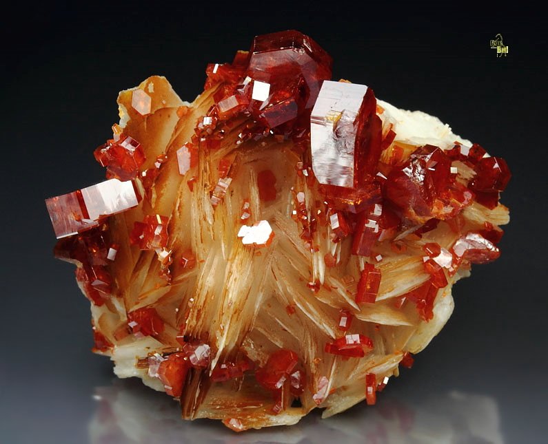 gemmy VANADINITE, BARYTE