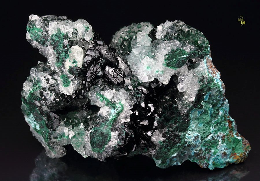 new find - ATACAMITE, MALACHITE, CHRYSOCOLLA, QUARTZ