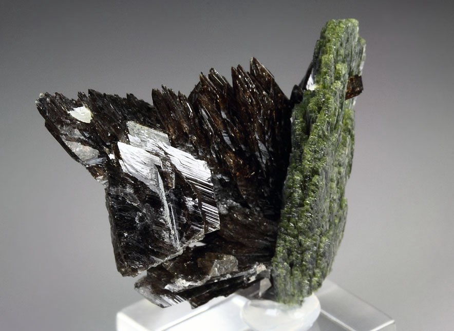 new find - AXINITE-Fe, EPIDOTE