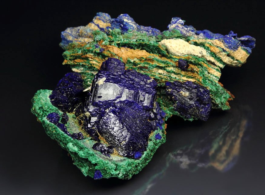 new find - AZURITE, MALACHITE