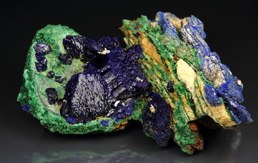 new find - AZURITE, MALACHITE