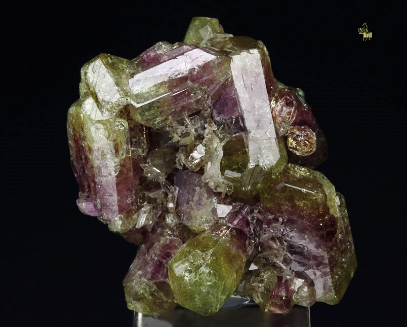 gemmy bi-color VESUVIANITE bi-terminated