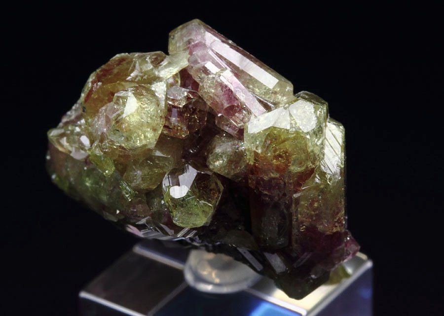 gemmy bi-color VESUVIANITE bi-terminated