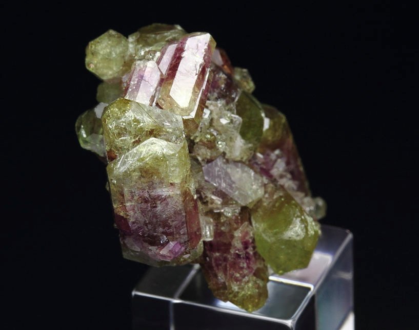 gemmy bi-color VESUVIANITE bi-terminated