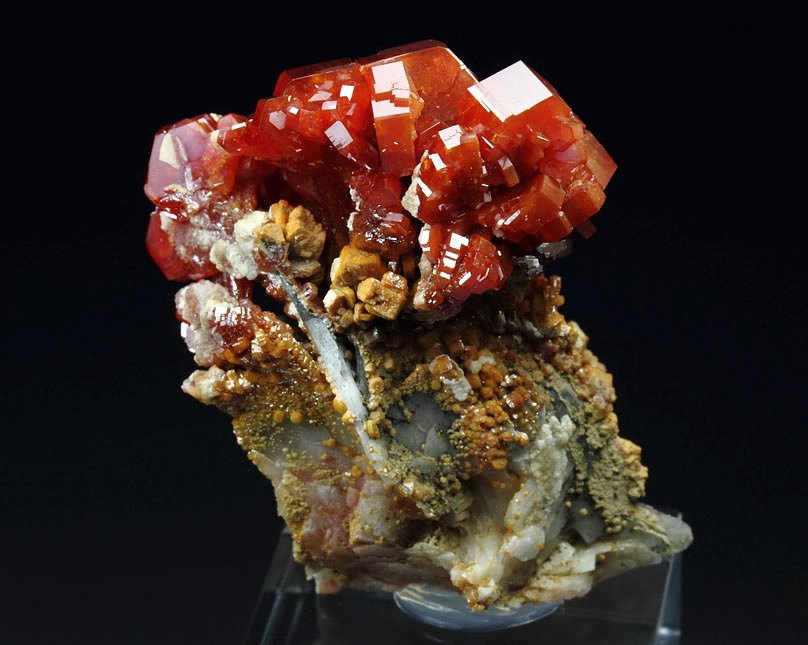 gemmy VANADINITE bi-color