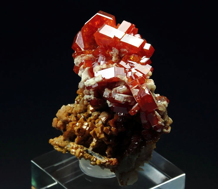 gemmy VANADINITE bi-color