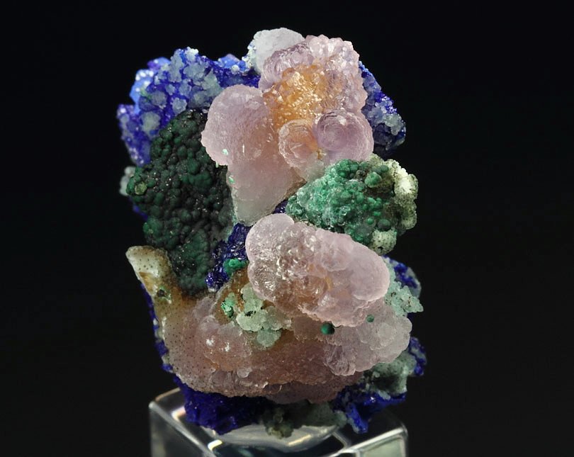 SMITHSONITE, AZURITE, MALACHITE