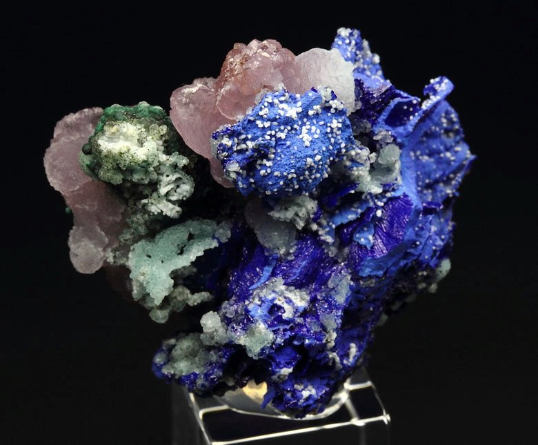 SMITHSONITE, AZURITE, MALACHITE