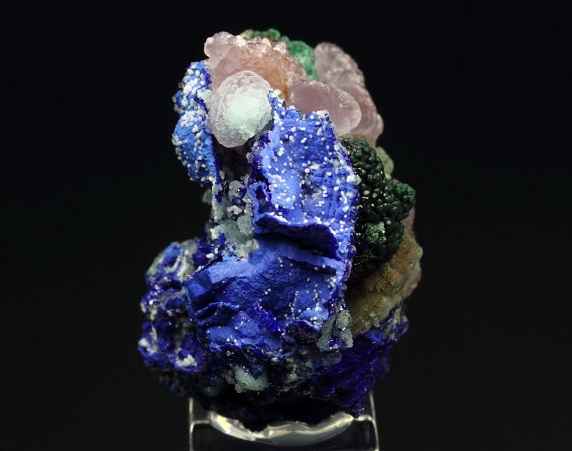 SMITHSONITE, AZURITE, MALACHITE