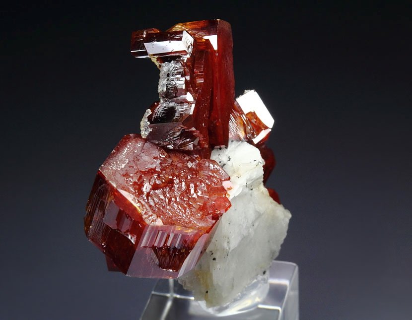 skeletal VANADINITE, BARYTE