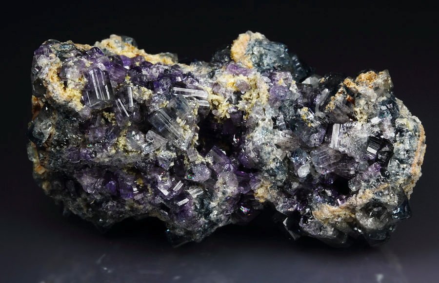 gem bi-color FLUORAPATITE