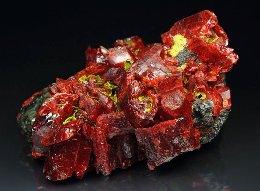 REALGAR, ORPIMENT, SPHALERITE