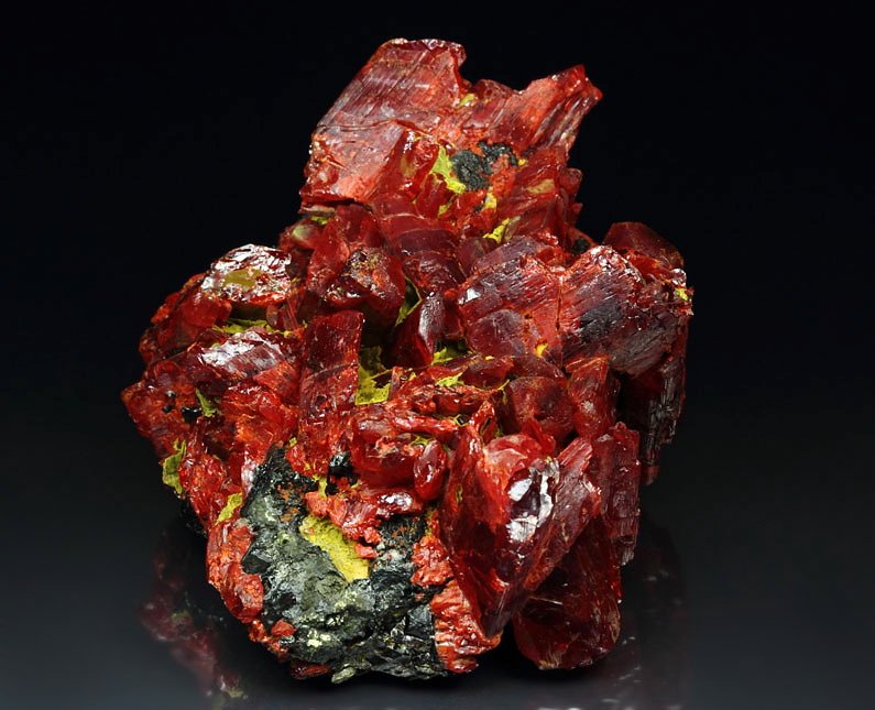 REALGAR, ORPIMENT, SPHALERITE