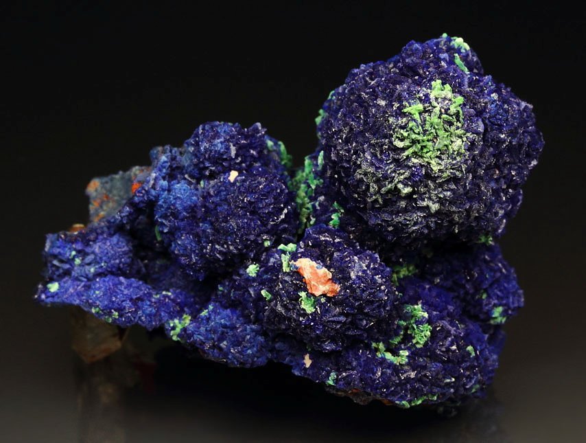 AZURITE, MALACHITE, QUARTZ