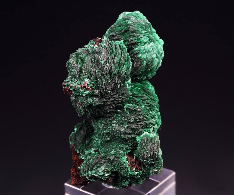 MALACHITE pseudomorph after AZURITE