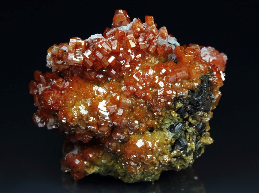 VANADINITE, GOETHITE