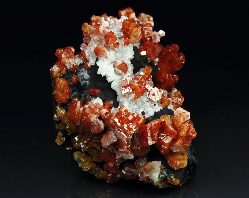 VANADINITE, GOETHITE