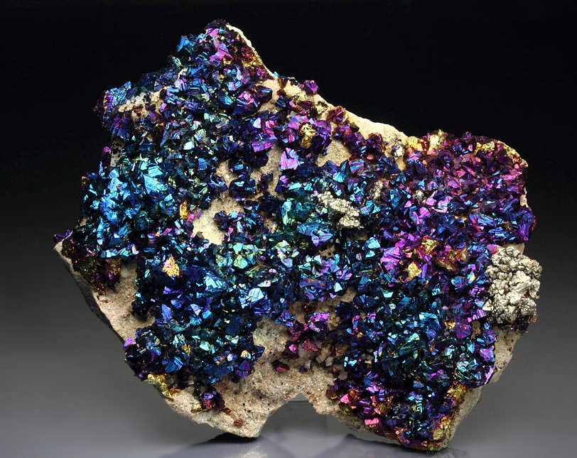 iridescent CHALCOPYRITE