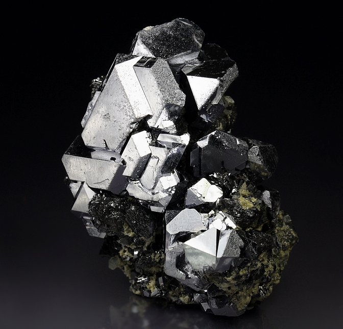 GALENA - SPINEL LAW TWIN, SPHALERITE