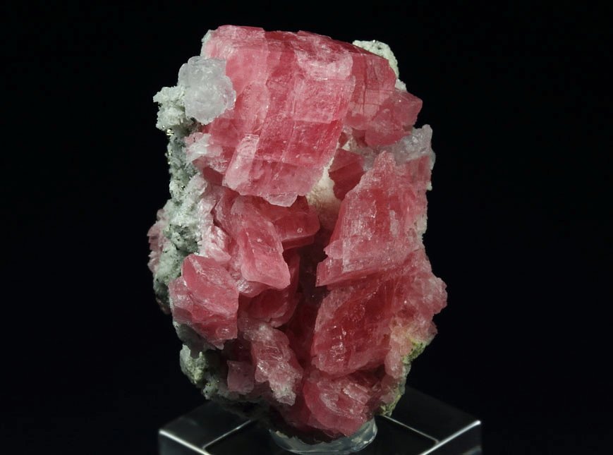 RHODOCHROSITE, FLUORITE, PYRITE