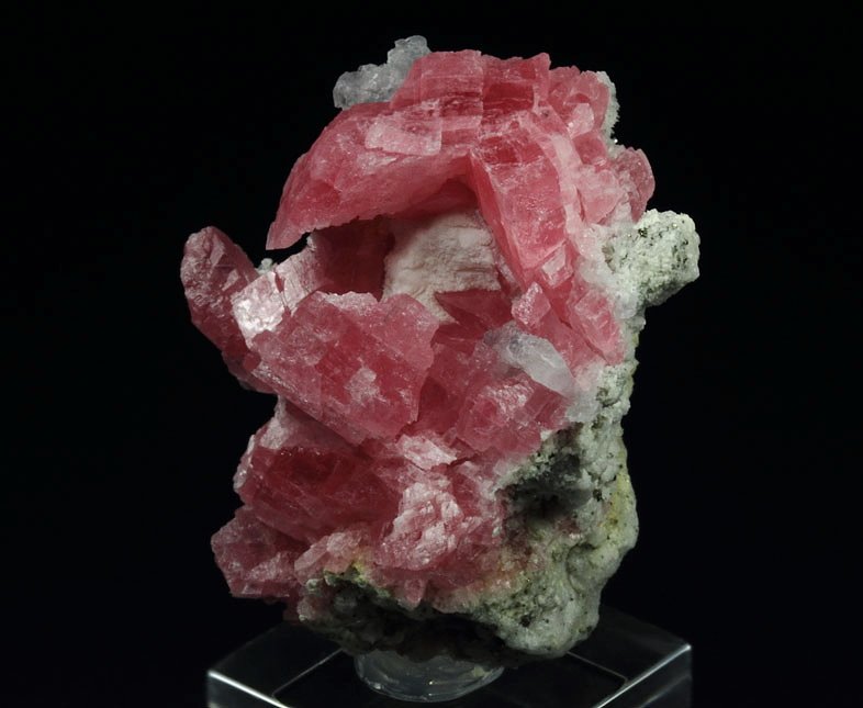 RHODOCHROSITE, FLUORITE, PYRITE