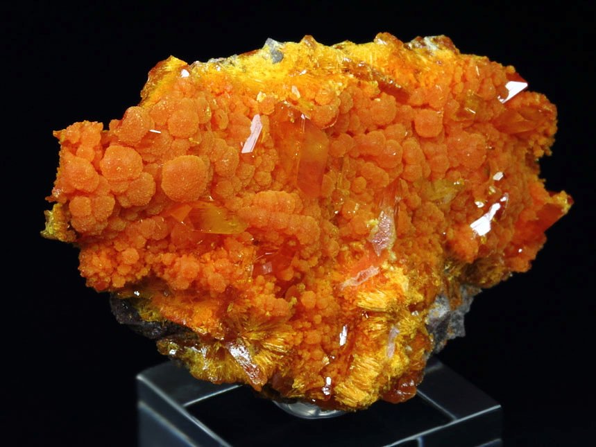 MIMETITE, WULFENITE