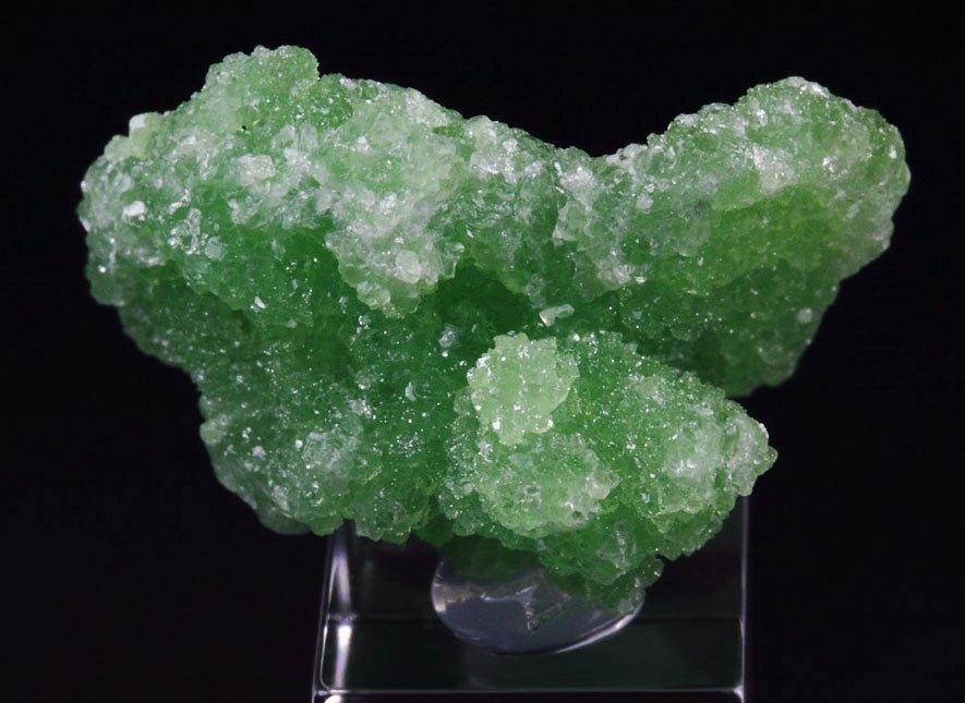 SMITHSONITE var. CUPRIAN SMITHSONITE