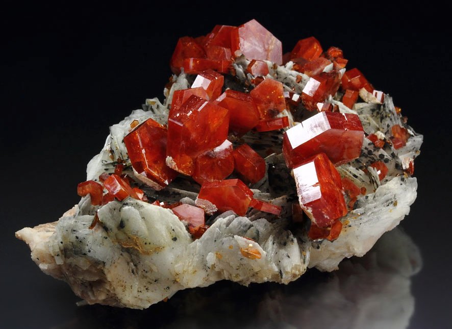 gemmy VANADINITE, BARYTE