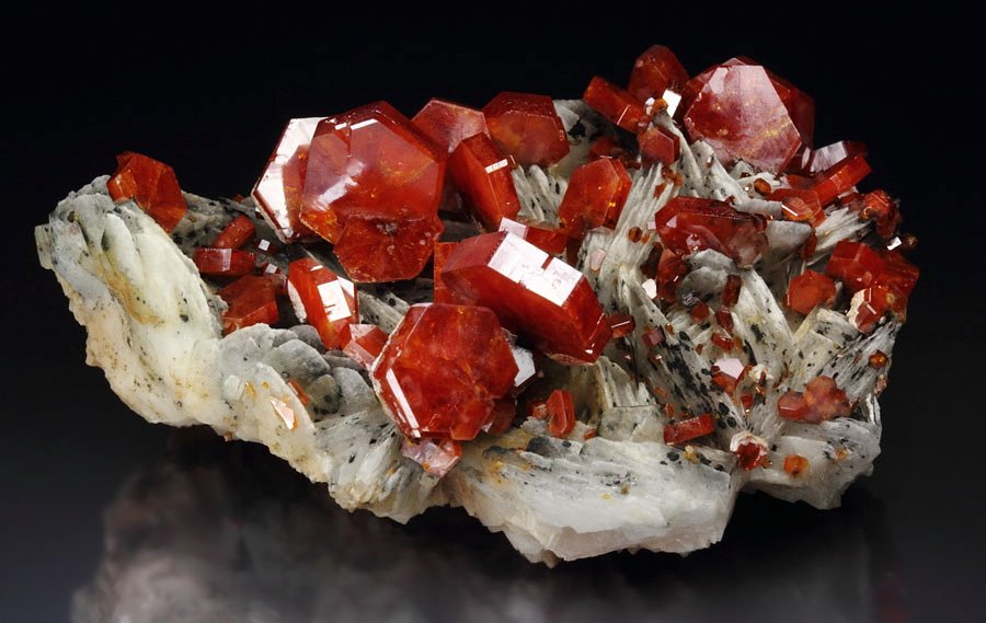 gemmy VANADINITE, BARYTE