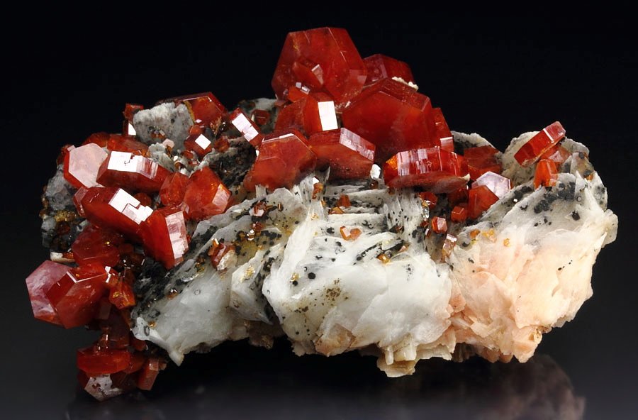 gemmy VANADINITE, BARYTE