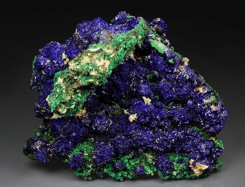 new find - AZURITE, MALACHITE, CERUSSITE