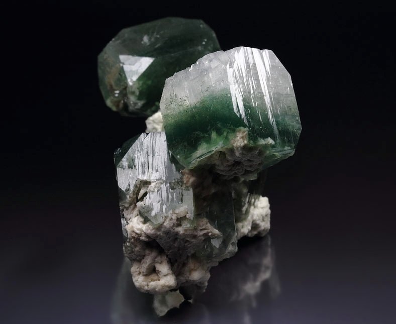 APOPHYLLITE with inclusions