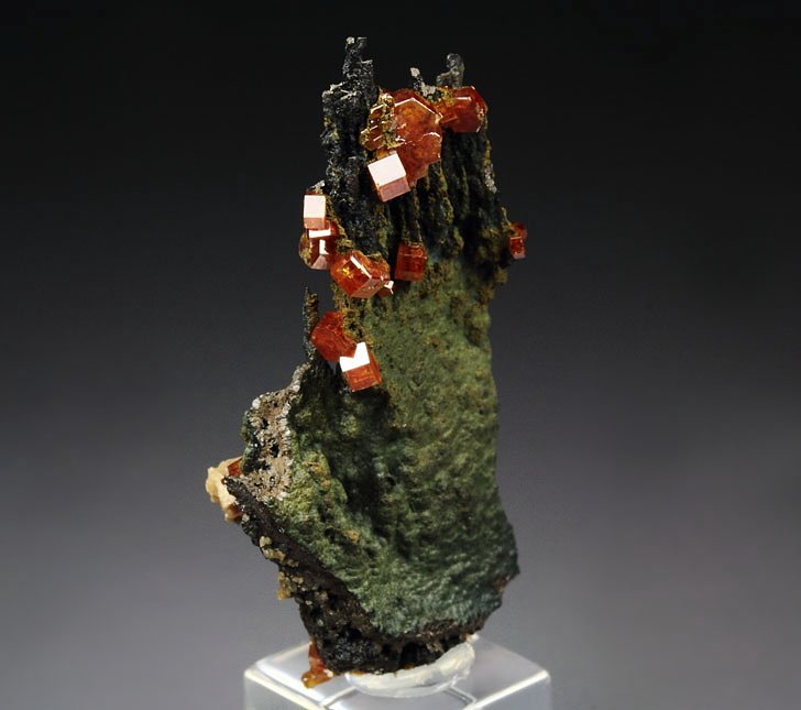 VANADINITE, GOETHITE