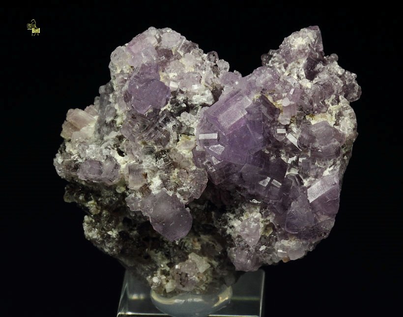 gem FLUORAPATITE, MUSCOVITE