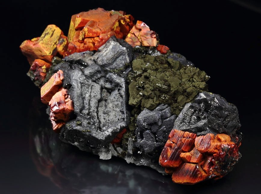 REALGAR, ORPIMENT, GALENA, SPHALERITE, QUARTZ