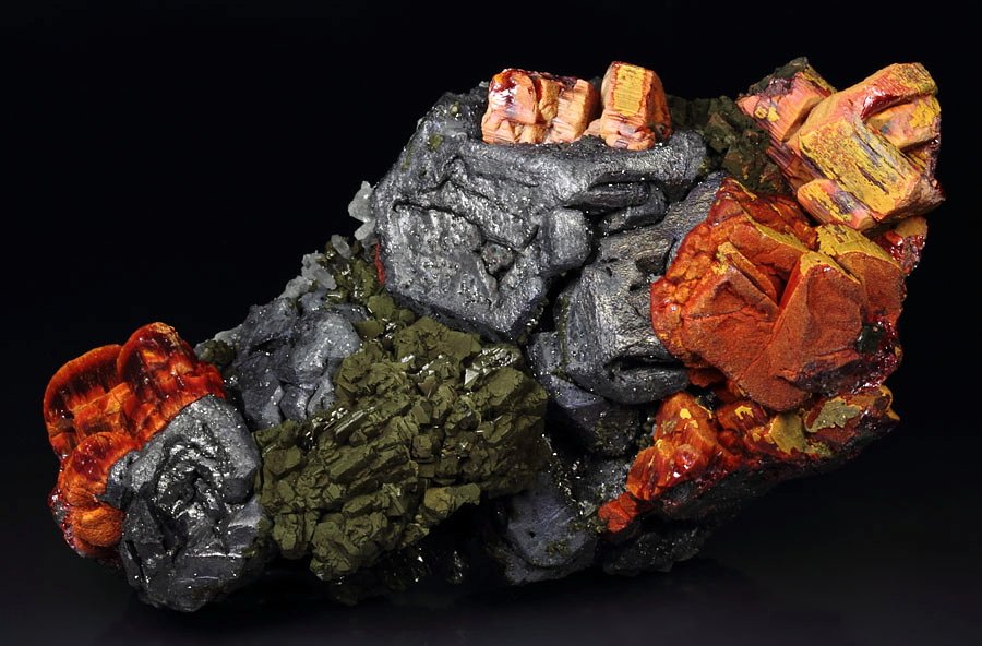 REALGAR, ORPIMENT, GALENA, SPHALERITE, QUARTZ