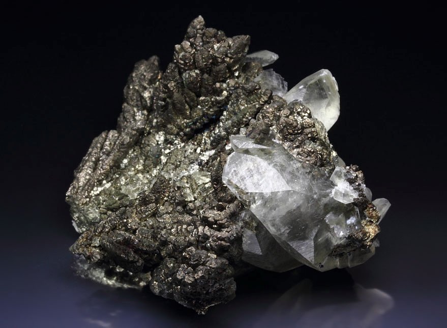 CHALCOPYRITE, CALCITE